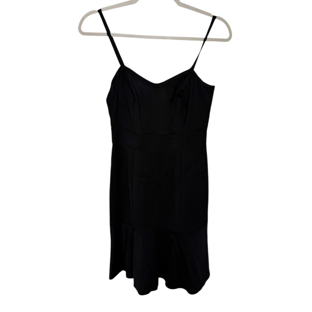 BANANA REPUBLIC Black Spaghetti Strap Mini Dress Size 0P Petite